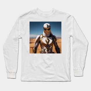 Space Soldier in Desert 2 Long Sleeve T-Shirt